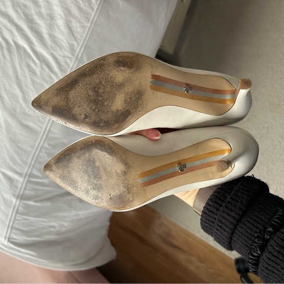 Sam Edelman Cream Heels - Picture 5 of 6